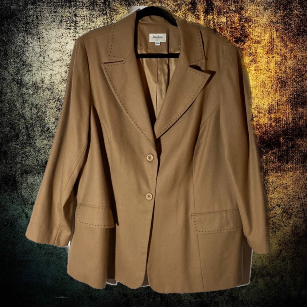 Neiman Marcus Camel Blazer